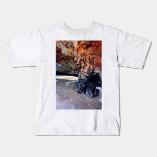 The Pillar. Panther Beach, California. Kids T-Shirt